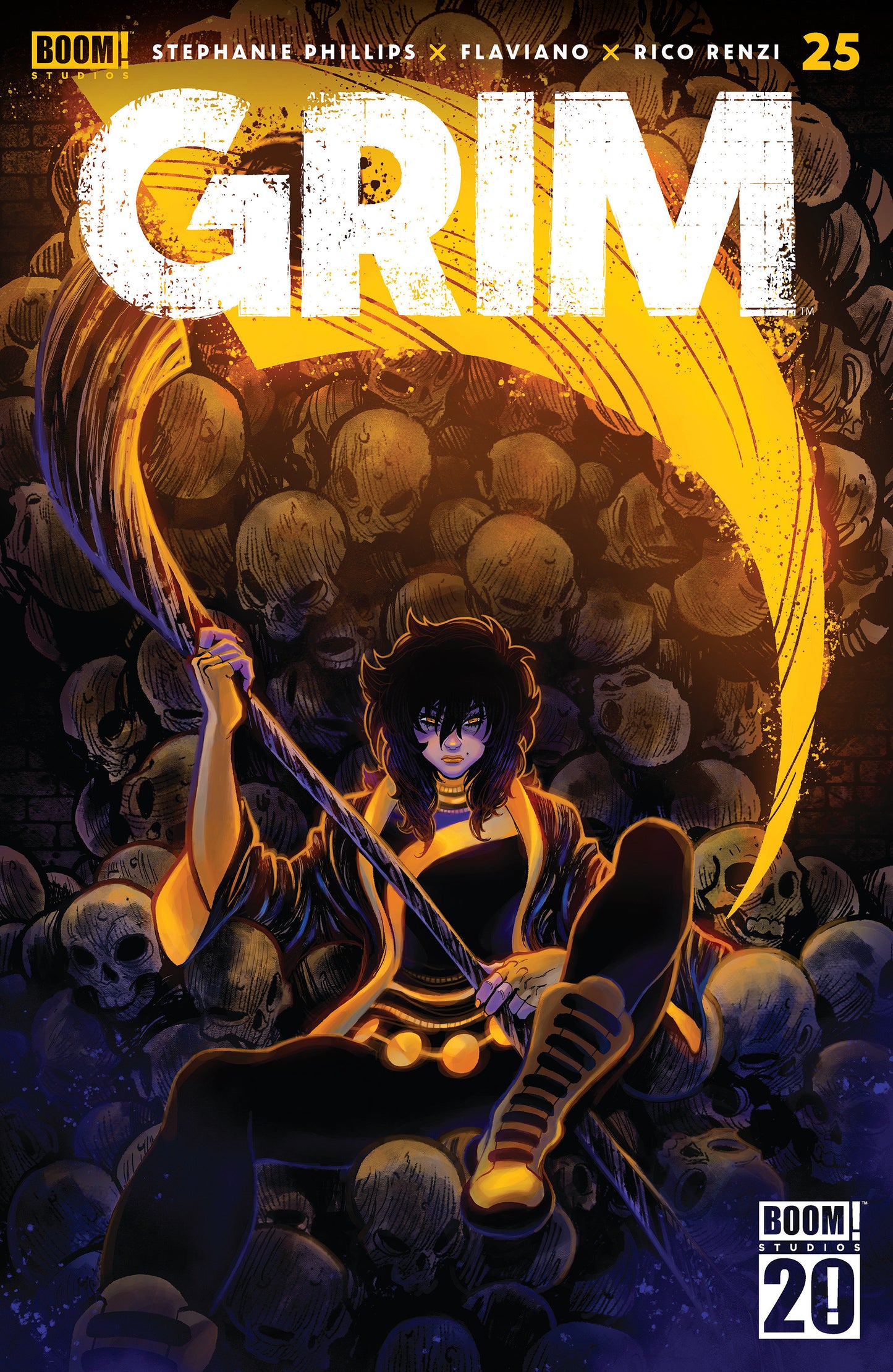 GRIM #25 A MAIN (DRESSED, FLAVIANO) (Backorder, Allow 4-5 Weeks)