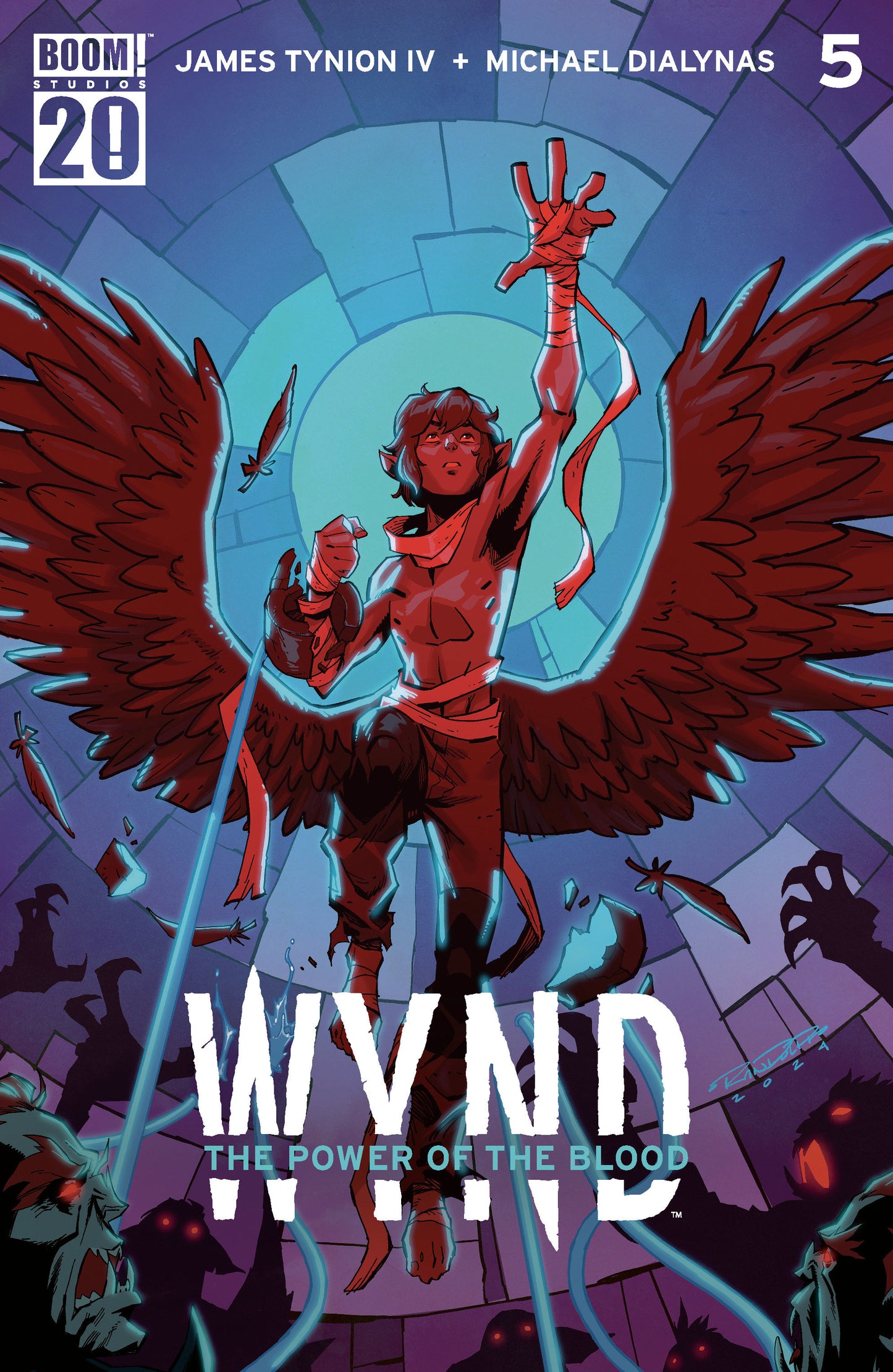 WYND THE POWER OF THE BLOOD #5 (OF 8) (OF 8) B VAR (DRESSED, RANDOLPH) (Backorder, Allow 4-5 Weeks)
