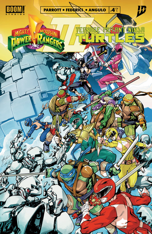 MMPR TMNT III #4 B VAR (DRESSED, PRASETYA) (Backorder, Allow 4-5 Weeks)