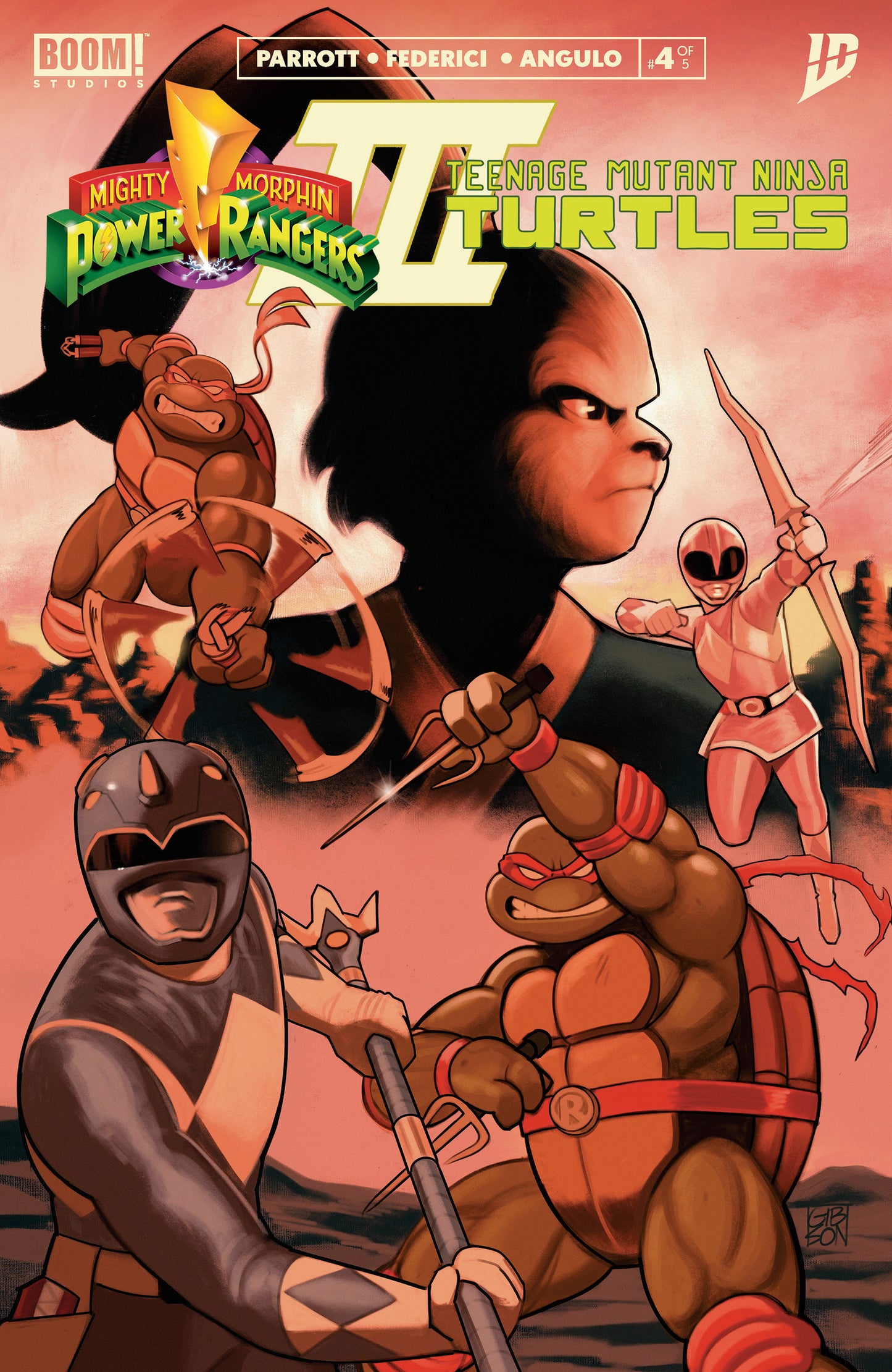 MMPR TMNT III #4 J FOC REVEAL VAR (DRESSED, TBA) (Backorder, Allow 4-5 Weeks)