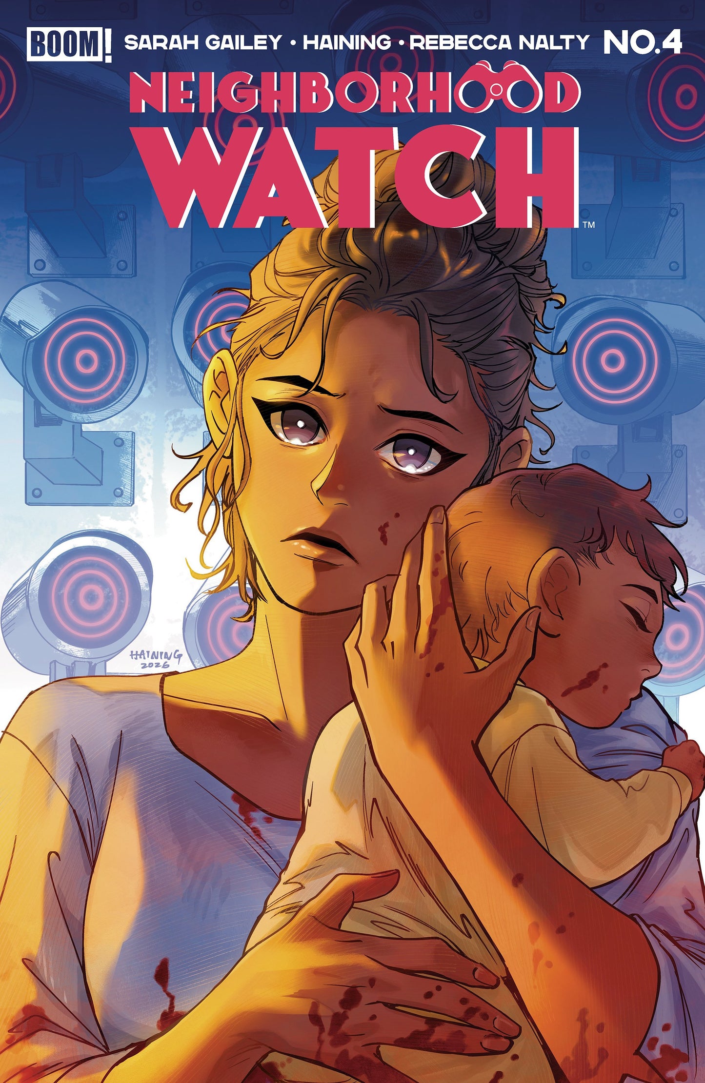 NEIGHBORHOOD WATCH #4 A MAIN (DRESSED, HAINING) (05 Aug Release)