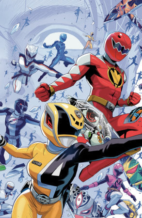 POWER RANGERS UNLIMITED #3 C EVERY RANGER EVER CARD STOCK CONNECTING VAR