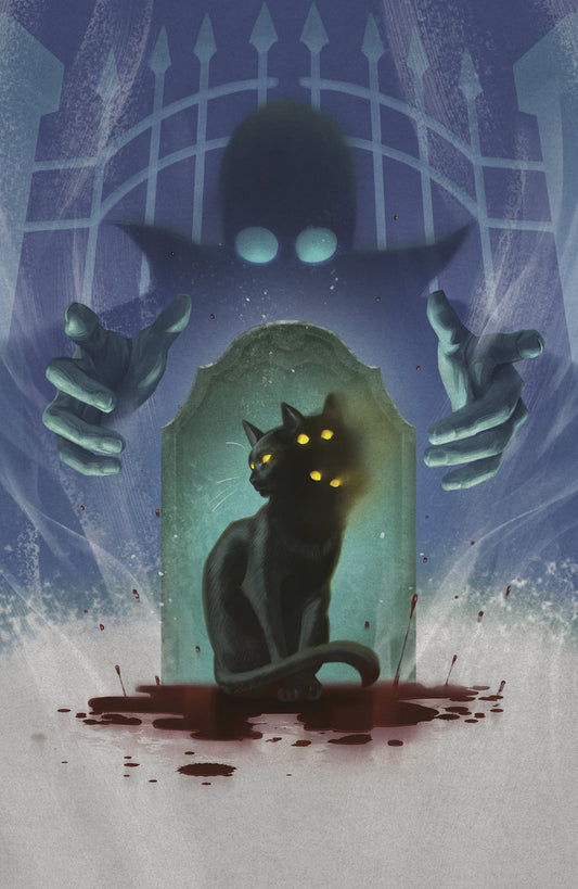 STUFF OF NIGHTMARES: THE CAT IN THE COFFIN #1 B VAR (DRESSED, MURAKAMI) (19 Aug Release)