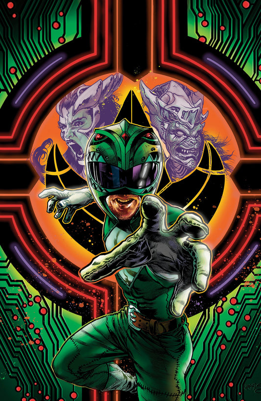 POWER RANGERS GREEN #3 D FOIL VAR