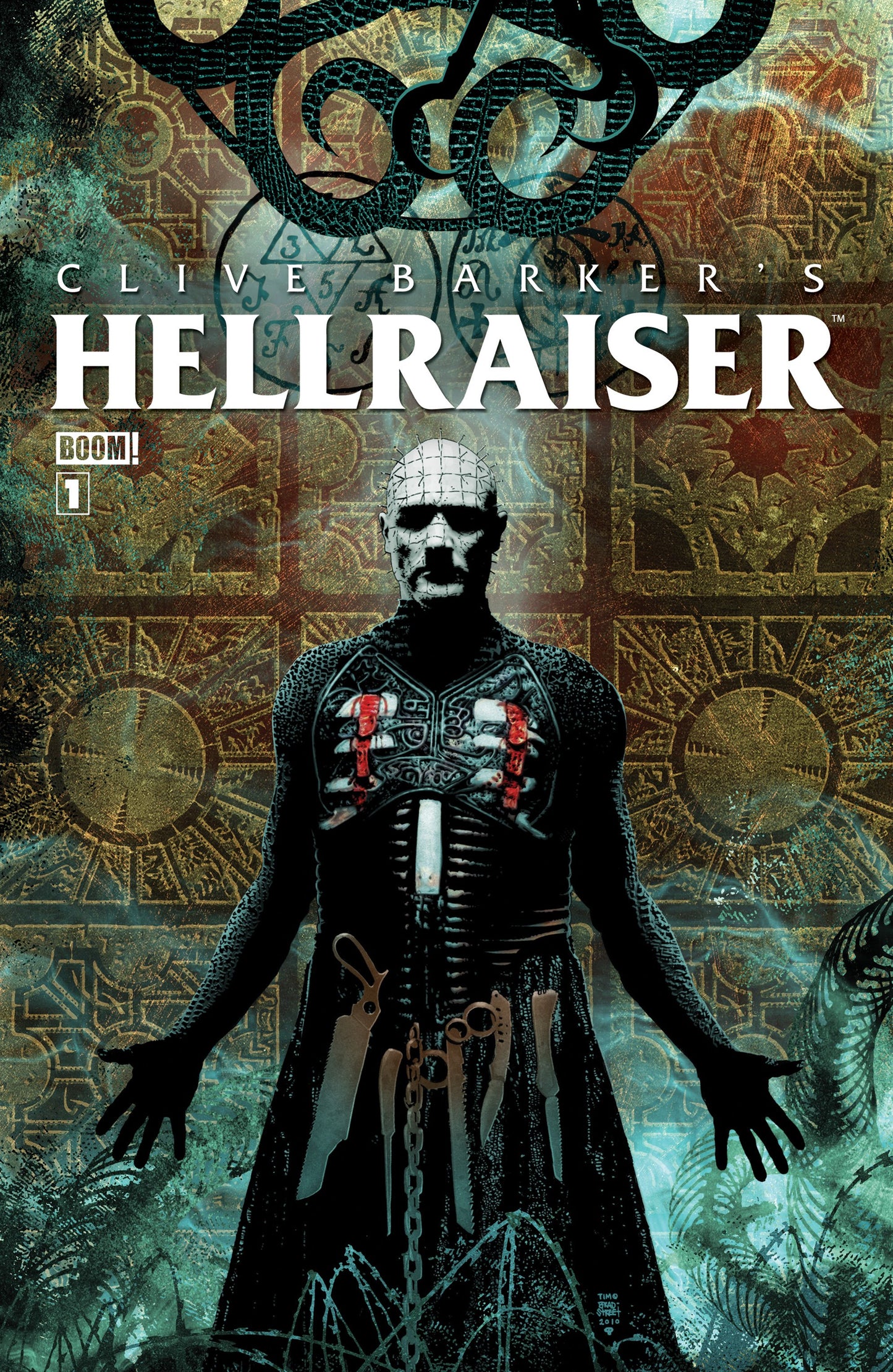 HELLRAISER FACSIMILE EDITION #1 A MAIN (DRESSED, BRADSTREET) (26 Aug Release)