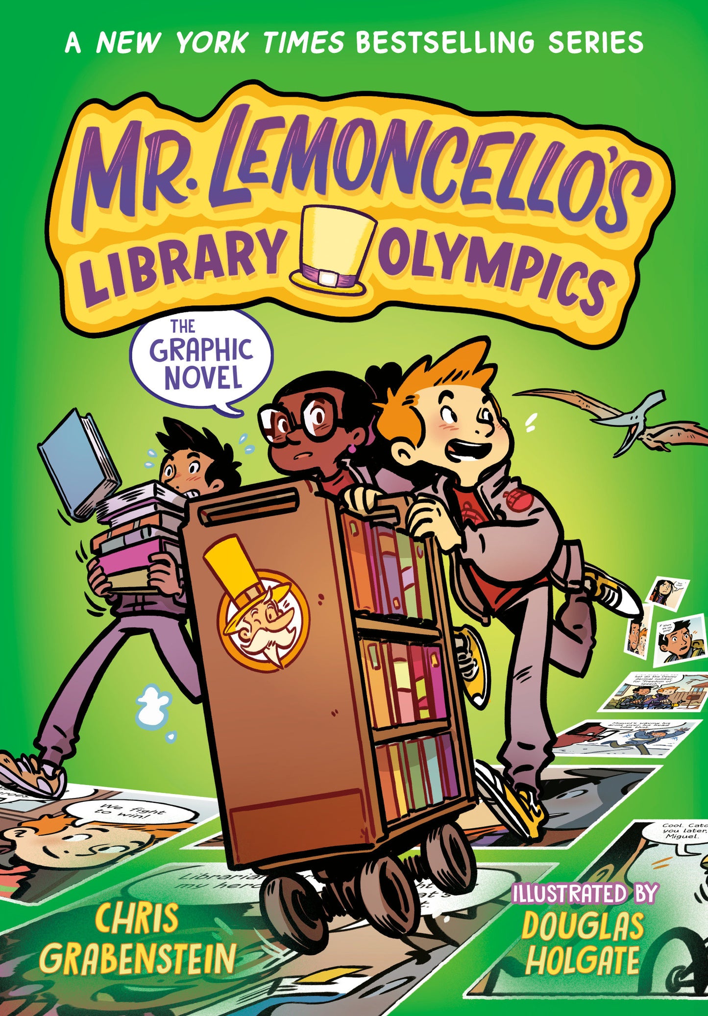 MR. LEMONCELLO'S LIBRARY OLYMPICS: THE GRAPHIC NOVEL HC (Backorder, Allow 4-5 Weeks)