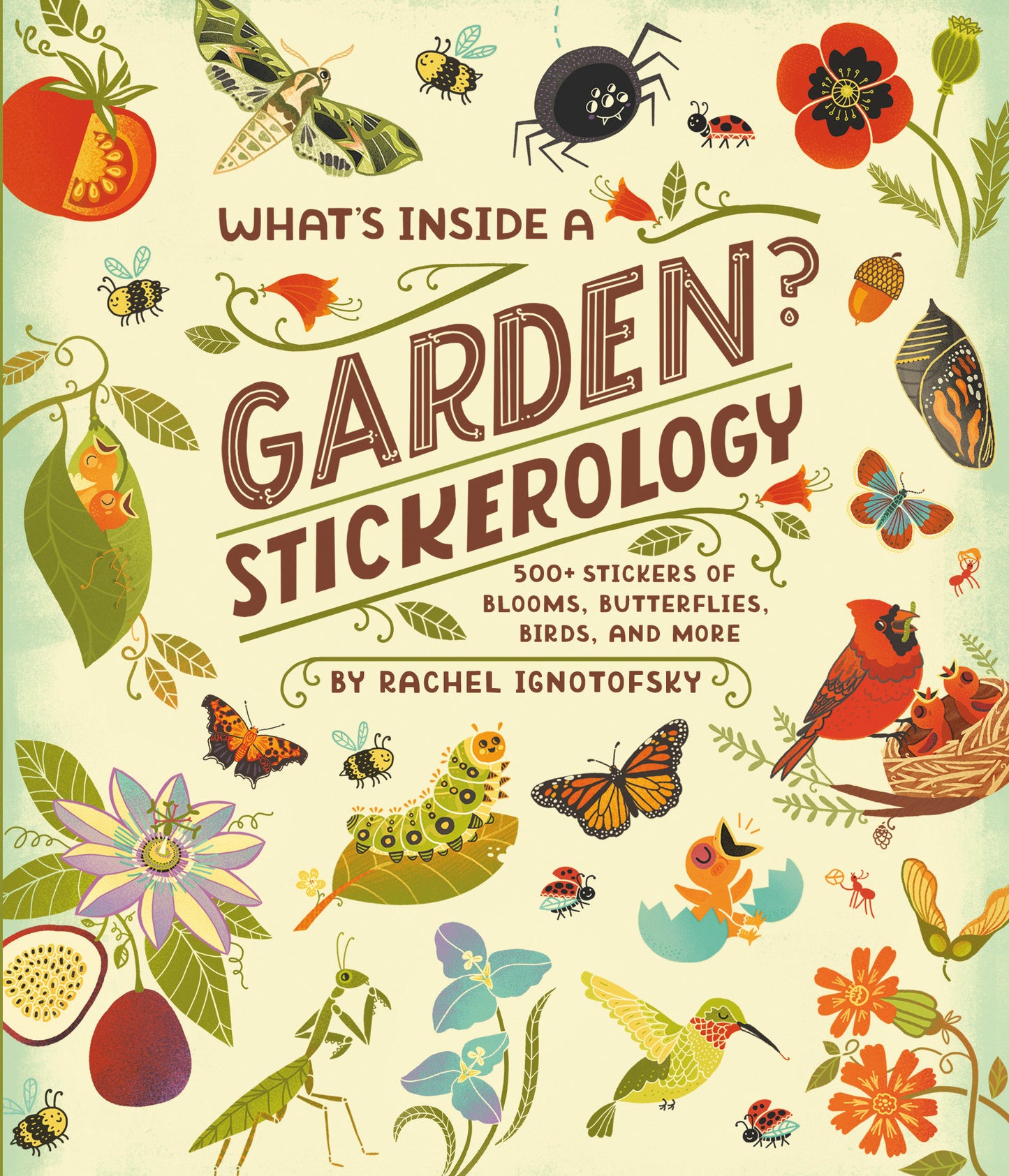 WHAT'S INSIDE A GARDEN? STICKEROLOGY TP (Backorder, Allow 4-5 Weeks)