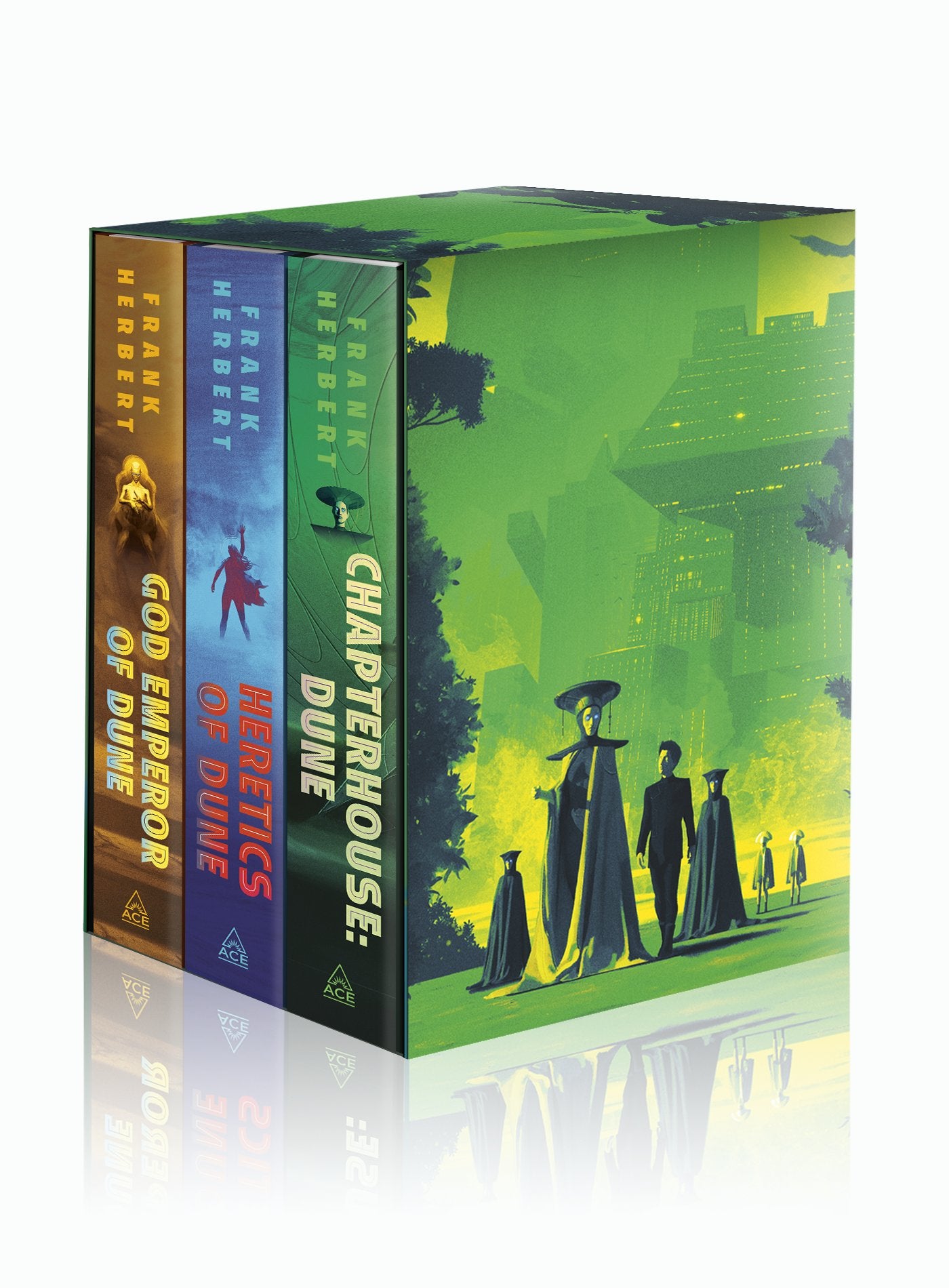 FRANK HERBERT'S DUNE SAGA BOOKS 4-6 DELUXE HARDCOVER BOXED SET HC