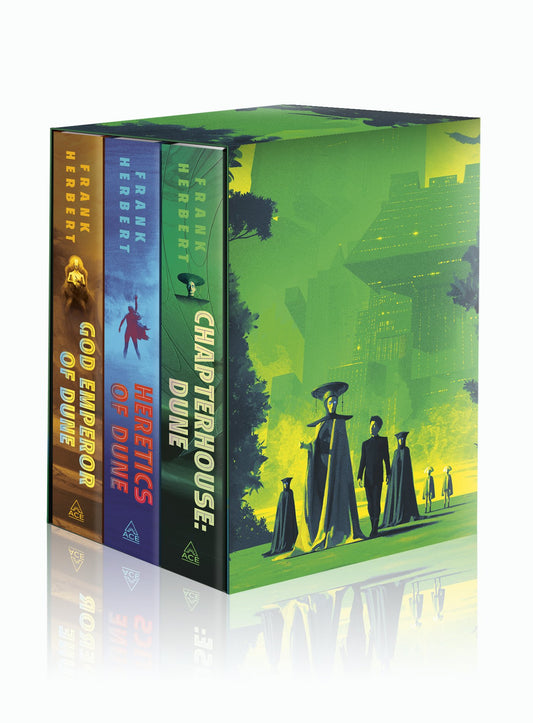 FRANK HERBERT'S DUNE SAGA BOOKS 4-6 DELUXE HARDCOVER BOXED SET HC