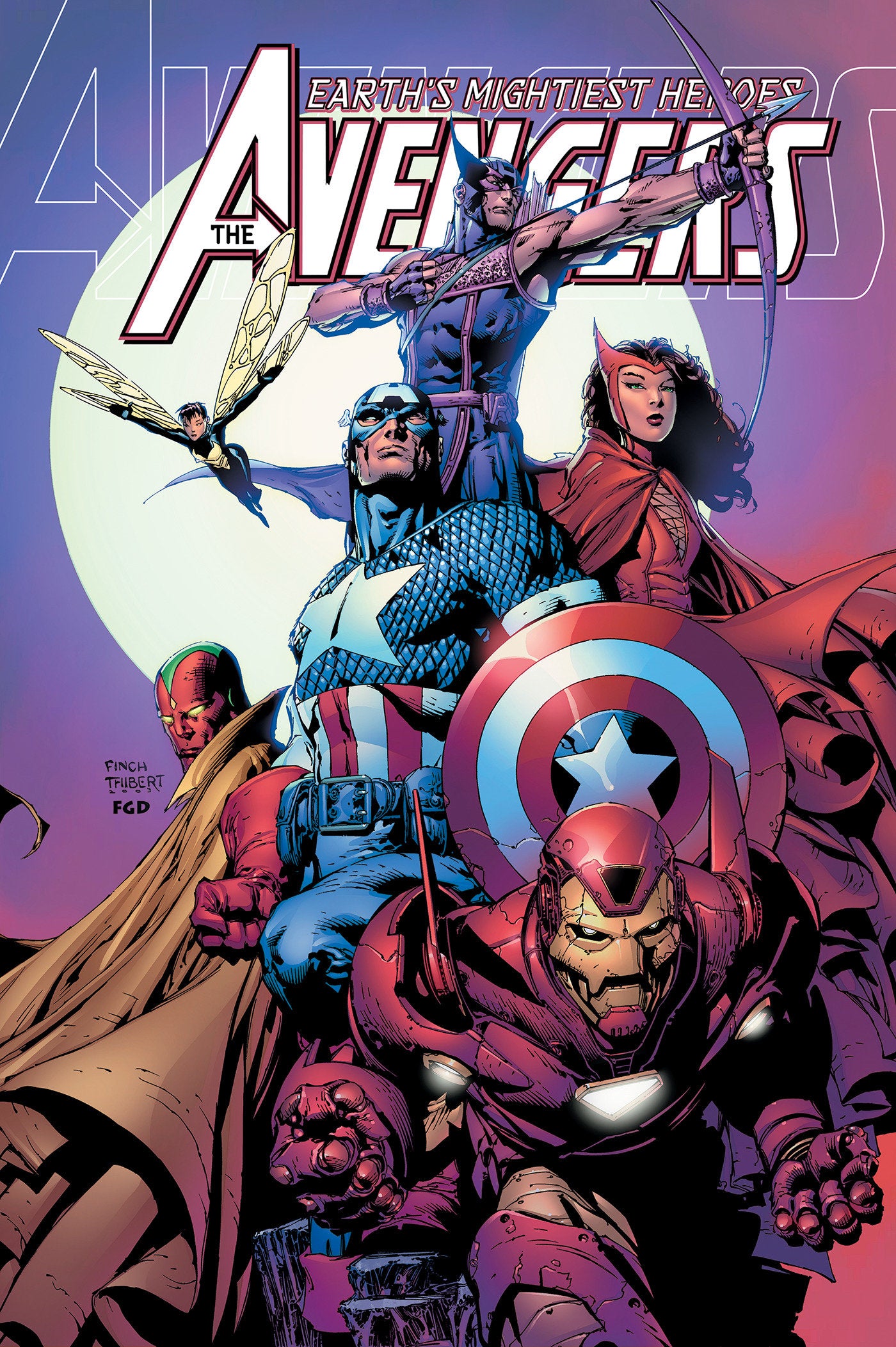 AVENGERS BY JOHNS & COIPEL OMNIBUS HC DAVID FINCH CVR (Backorder, Allow 4-5 Weeks)