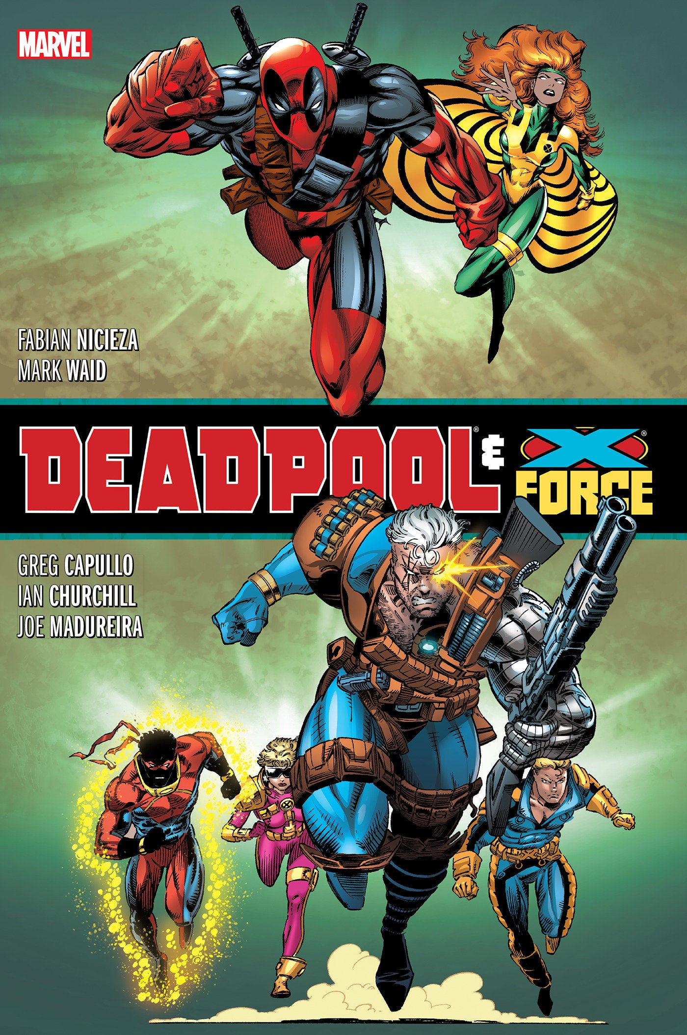 DEADPOOL & X-FORCE OMNIBUS HC KEN LASHLEY GREG CAPULLO CVR (Backorder, Allow 4-5 Weeks)