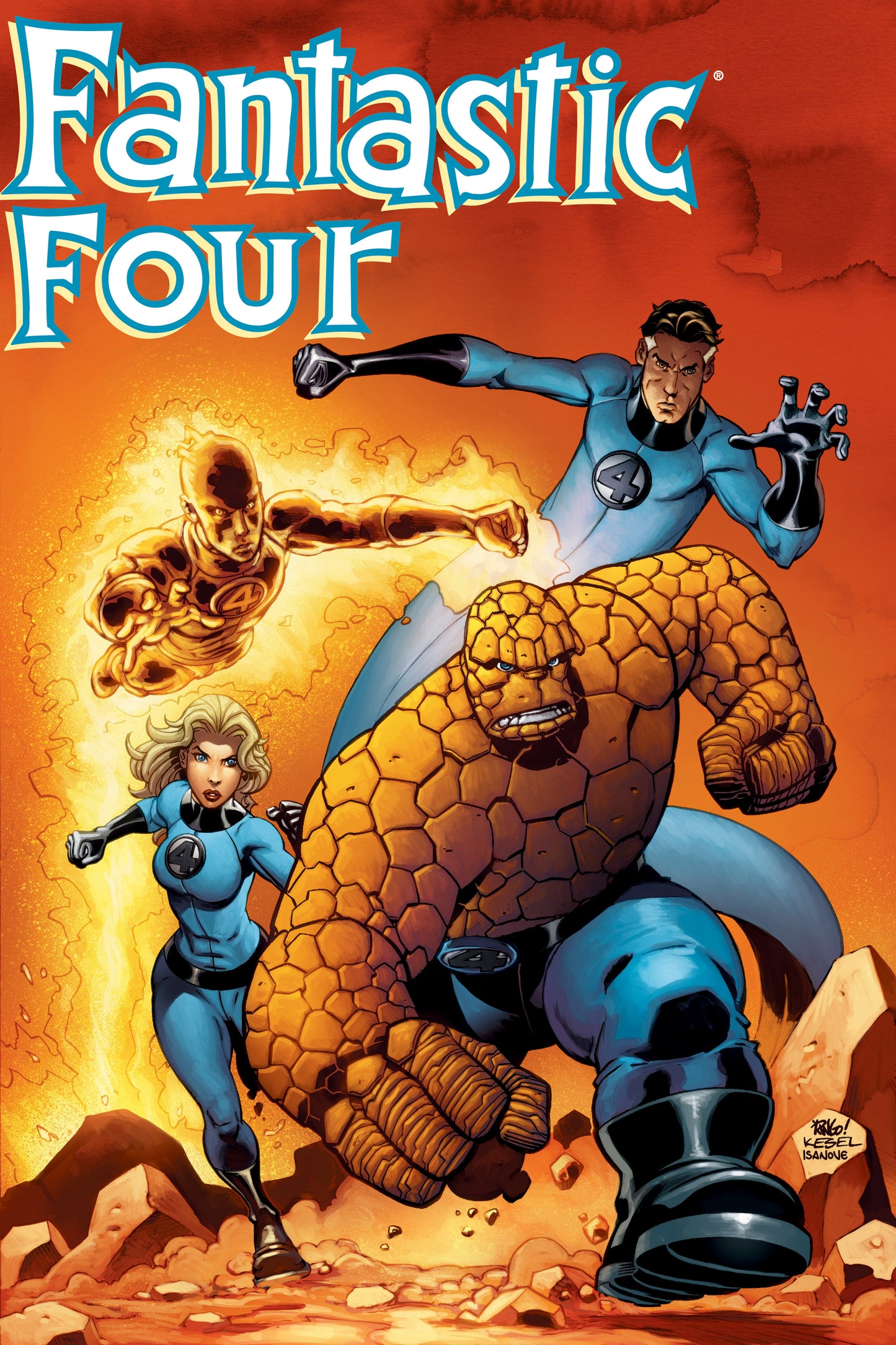 FANTASTIC FOUR BY WAID & WIERINGO: AUTHORITATIVE ACTION TP (Backorder, Allow 4-5 Weeks)