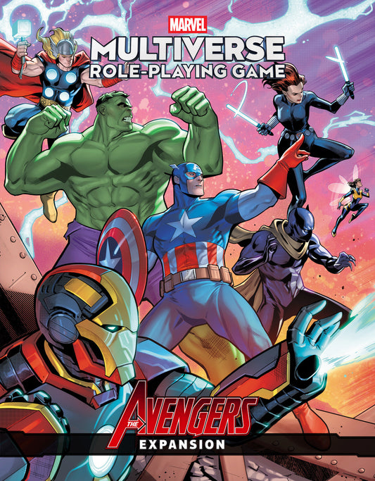 MARVEL MULTIVERSE ROLE-PLAYING GAME AVENGERS EXPANSION HC (Backorder, Allow 4-5 Weeks)
