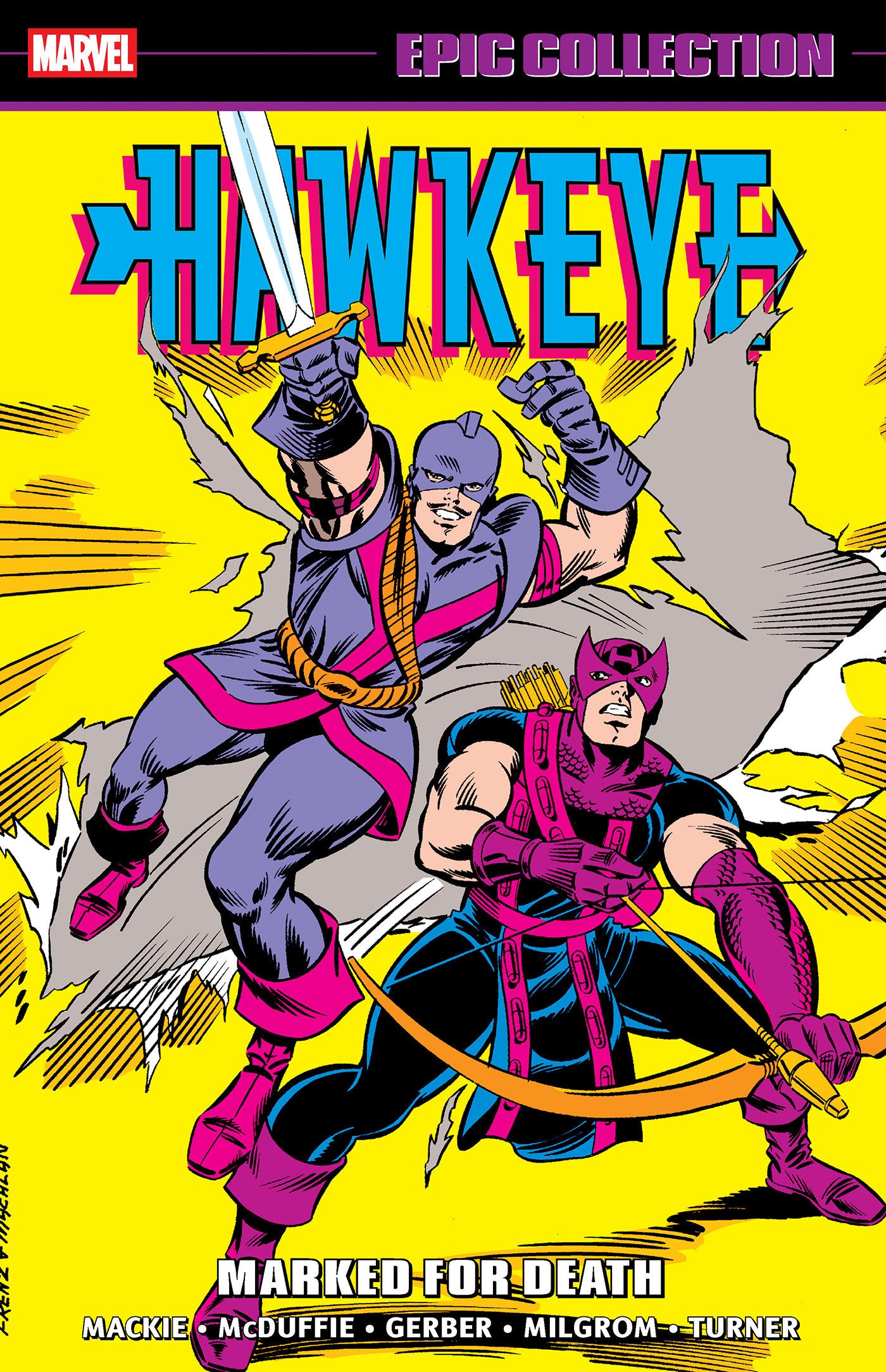 HAWKEYE EPIC COLLECTION: MARKED FOR DEATH TP (Backorder, Allow 4-5 Weeks)