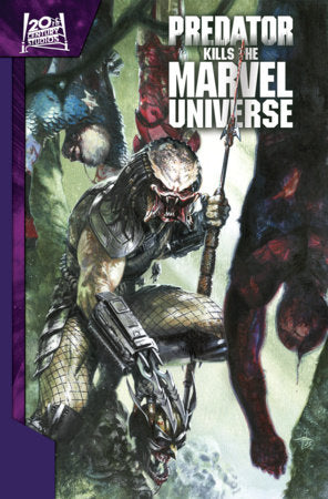 PREDATOR KILLS THE MARVEL UNIVERSE OMNIBUS GABRIELE DELL'OTTO COVER [DM ONLY] HC
