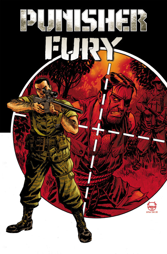 PUNISHER & FURY MAX BY GARTH ENNIS OMNIBUS DAVE JOHNSON COVER HC (Backorder, Allow 4-5 Weeks)