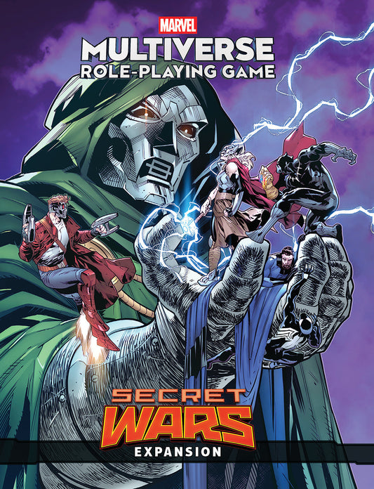 MARVEL MULTIVERSE ROLE-PLAYING GAME: SECRET WARS EXPANSION HC (18 Aug Release)