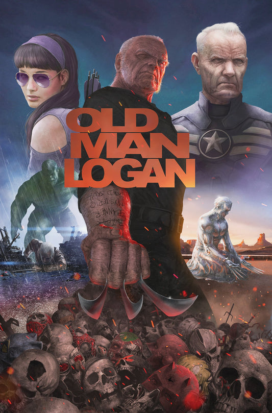WOLVERINE: OLD MAN LOGAN OMNIBUS VOL. 1 RAHZZAH COVER [DM ONLY] HC (15 Dec Release)