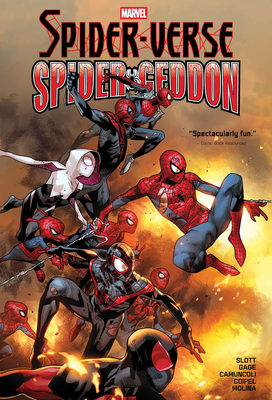 SPIDER-VERSE/SPIDER-GEDDON OMNIBUS OLIVIER COIPEL COVER [NEW PTG] HC (25 Aug Release)