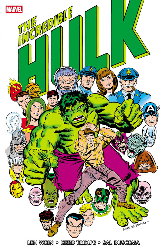 THE INCREDIBLE HULK OMNIBUS VOL. 4 RICH BUCKLER COVER HC