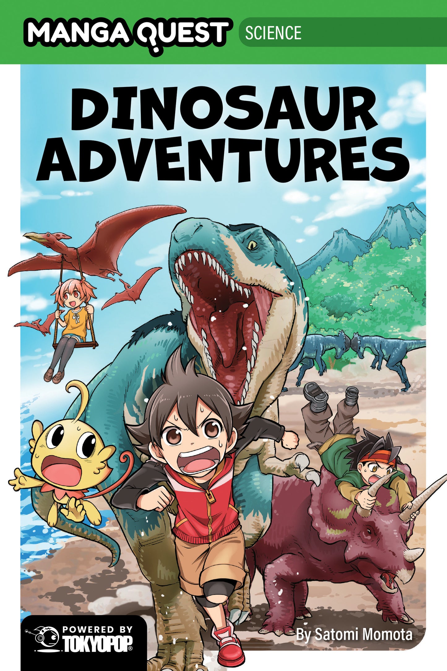 MANGA QUEST SCIENCE: DINOSAUR ADVENTURES HC (Backorder, Allow 4-5 Weeks)