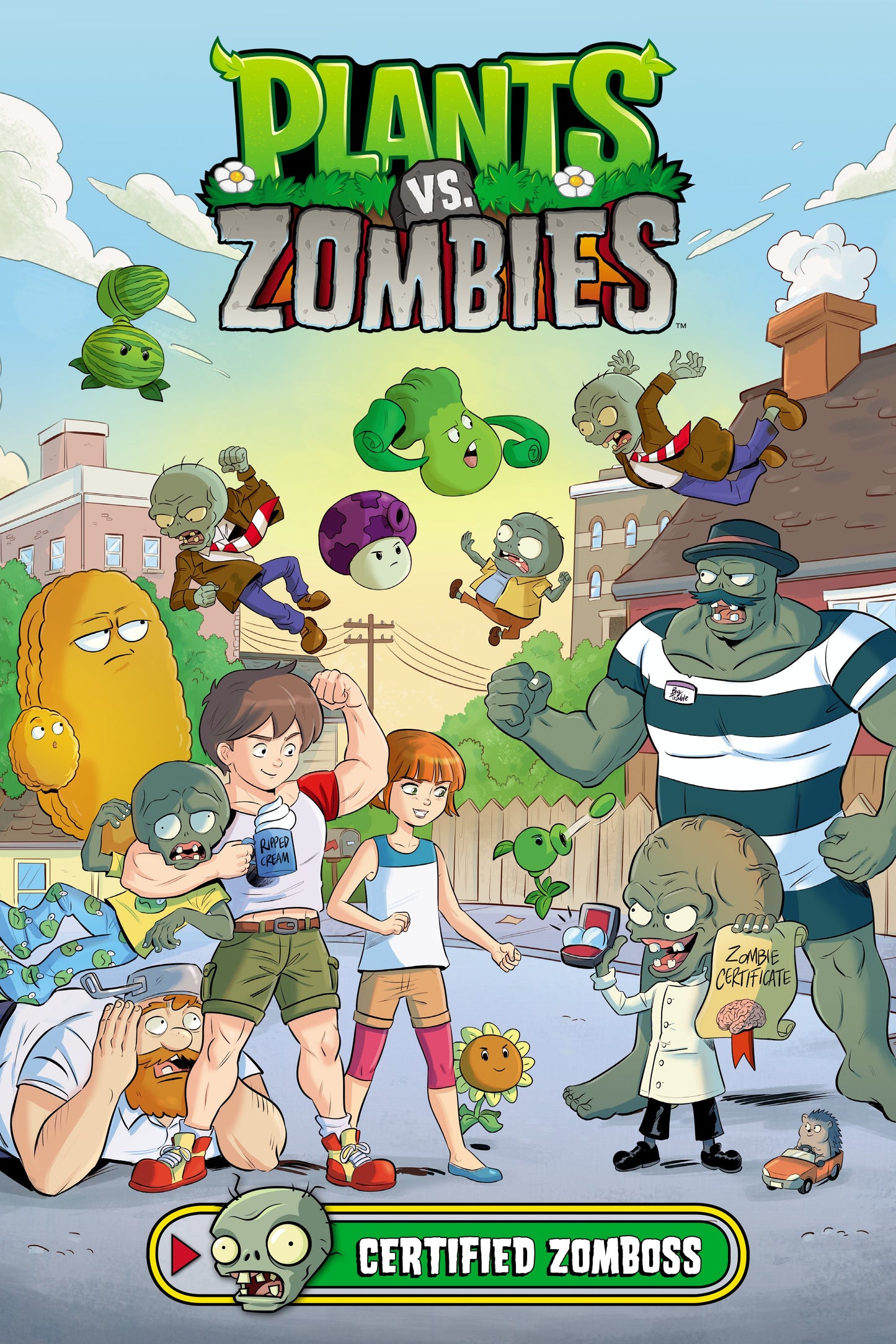 PLANTS VS. ZOMBIES VOLUME 26: CERTIFIED ZOMBOSS HC (06 Oct Release)