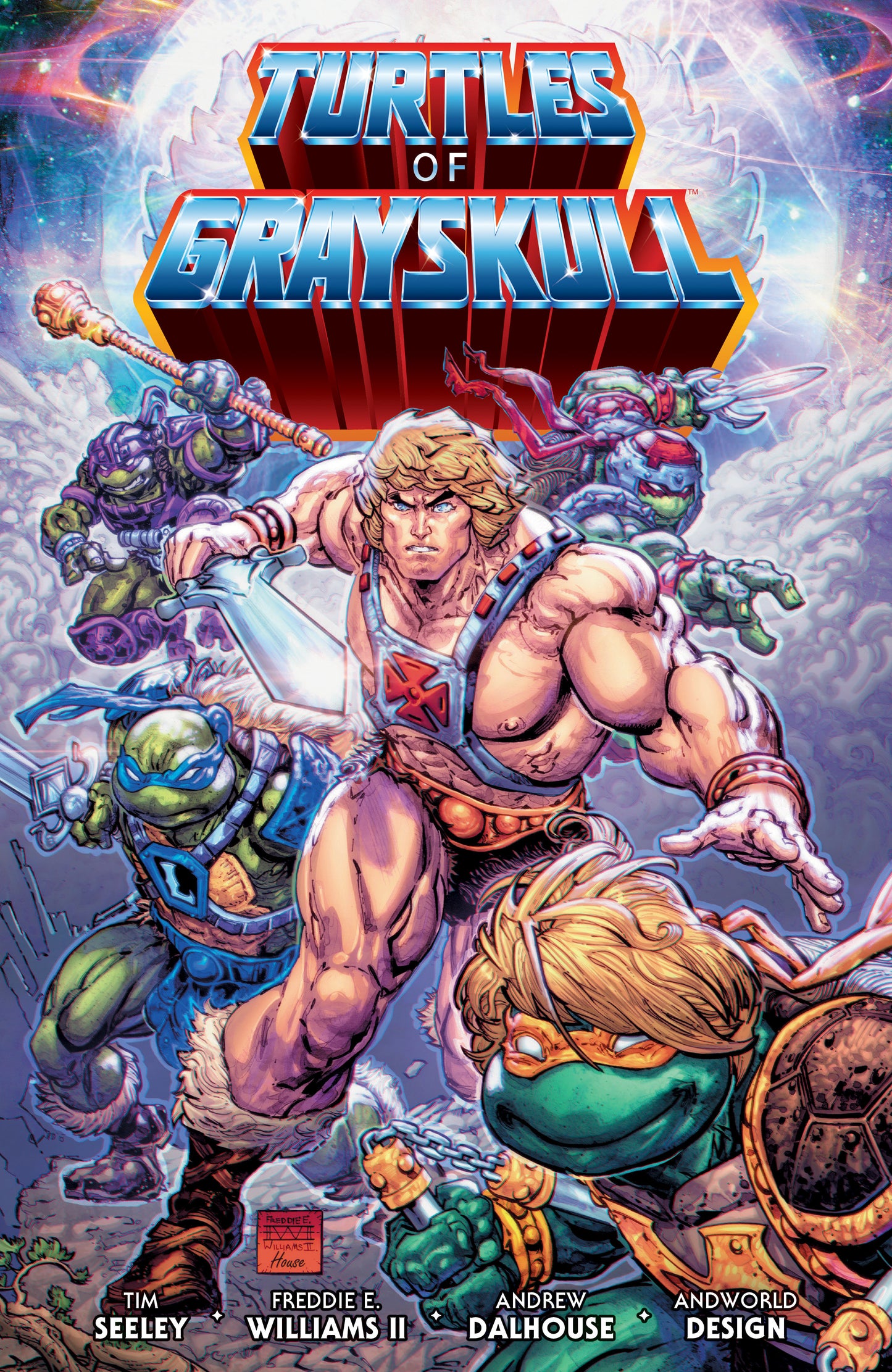 MASTERS OF THE UNIVERSE TMNT TURTLES OF GRAYSKULL GN TP (Backorder, Allow 4-5 Weeks)