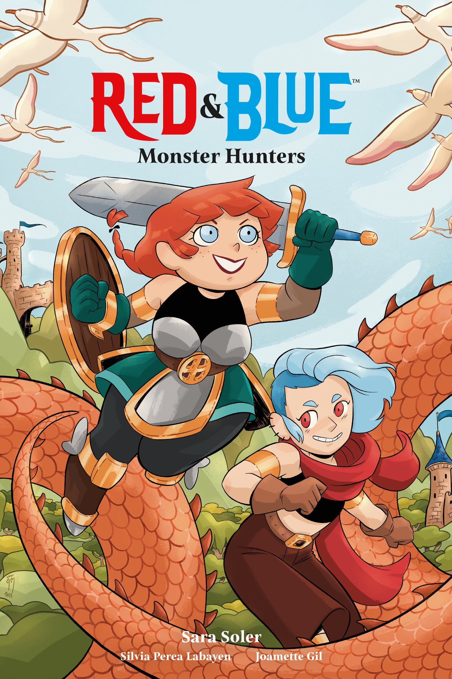 RED & BLUE: MONSTER HUNTERS TP (Backorder, Allow 4-5 Weeks)