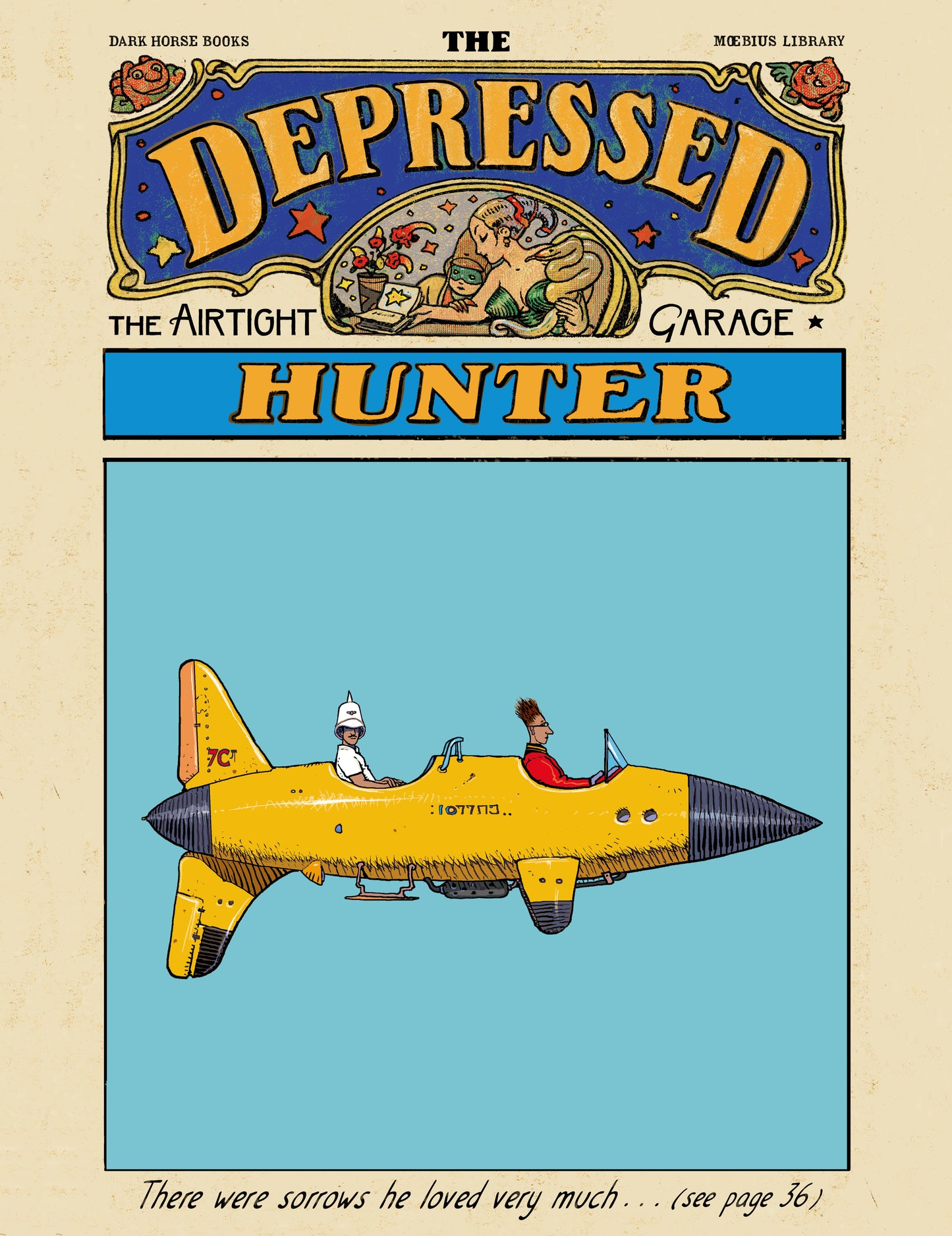 MOEBIUS LIBRARY: THE DEPRESSED HUNTER HC (23 Jun Release)