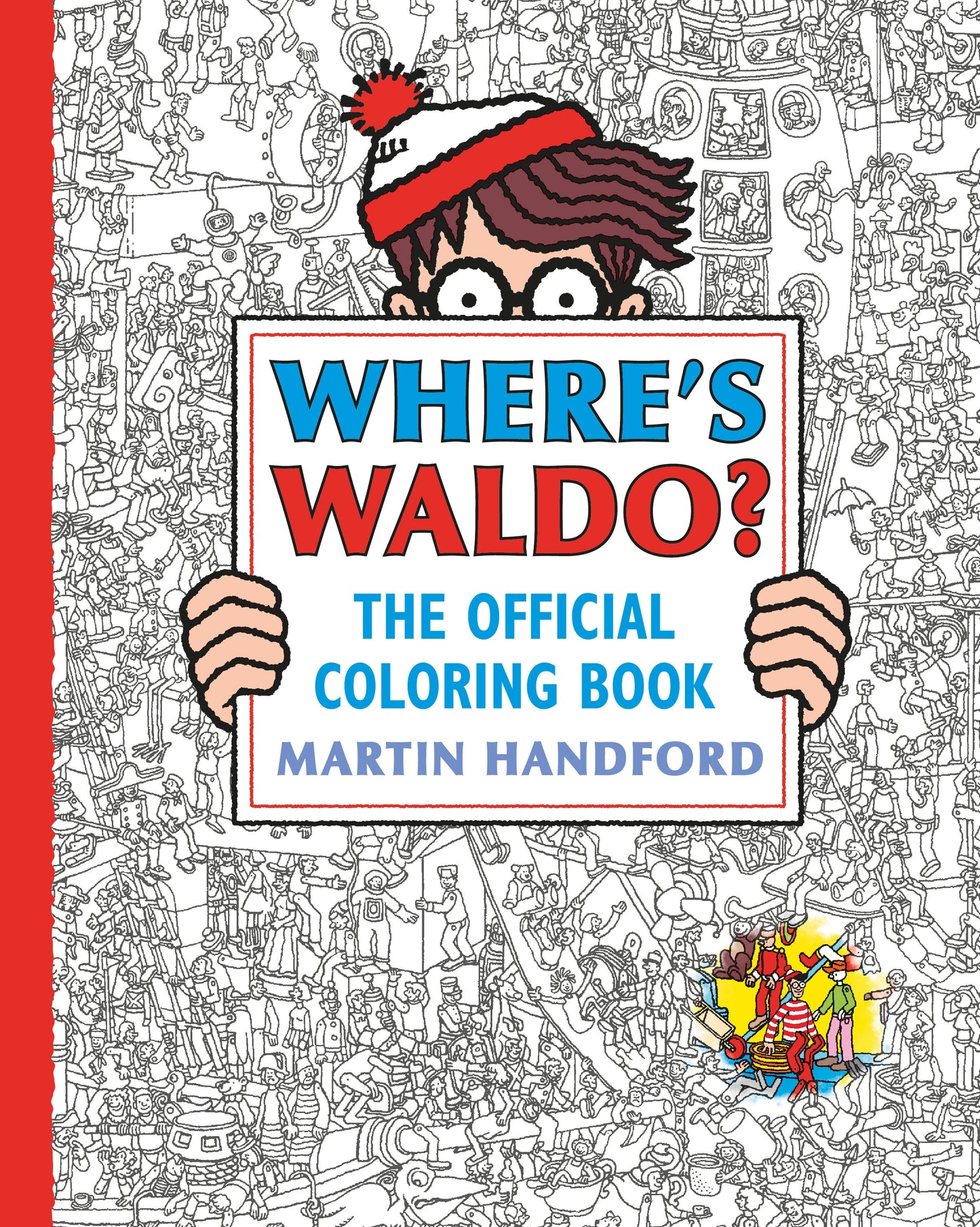 WHERE'S WALDO? THE OFFICIAL COLORING BOOK TP (Backorder, Allow 4-5 Weeks)