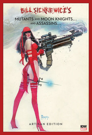 BILL SIENKIEWICZ'S MUTANTS AND MOON KNIGHTS AND ASSASSINS ARTISAN EDITION TP (Backorder, Allow 4-5 Weeks)