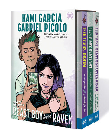 TEEN TITANS: RAVEN, BEAST BOY AND BEAST BOY LOVES RAVEN BOX SET HC (Backorder, Allow 4-5 Weeks)