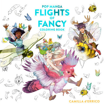 POP MANGA FLIGHTS OF FANCY COLORING BOOK TP (Backorder, Allow 4-5 Weeks)