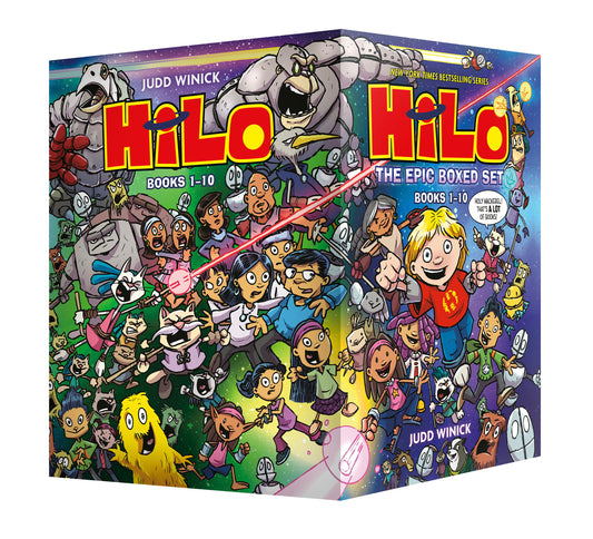 HILO: THE EPIC BOXED SET HC (BOOKS 1-10) HC (Backorder, Allow 4-5 Weeks)