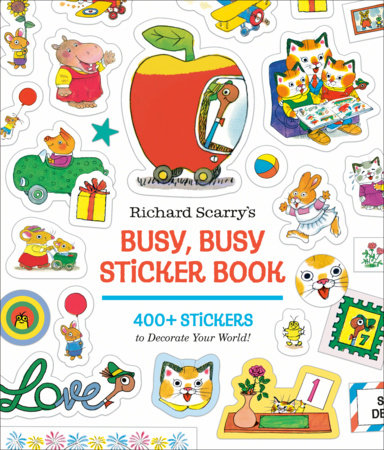 RICHARD SCARRY'S BUSY, BUSY STICKER BOOK TP