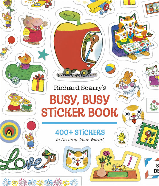 RICHARD SCARRY'S BUSY, BUSY STICKER BOOK TP
