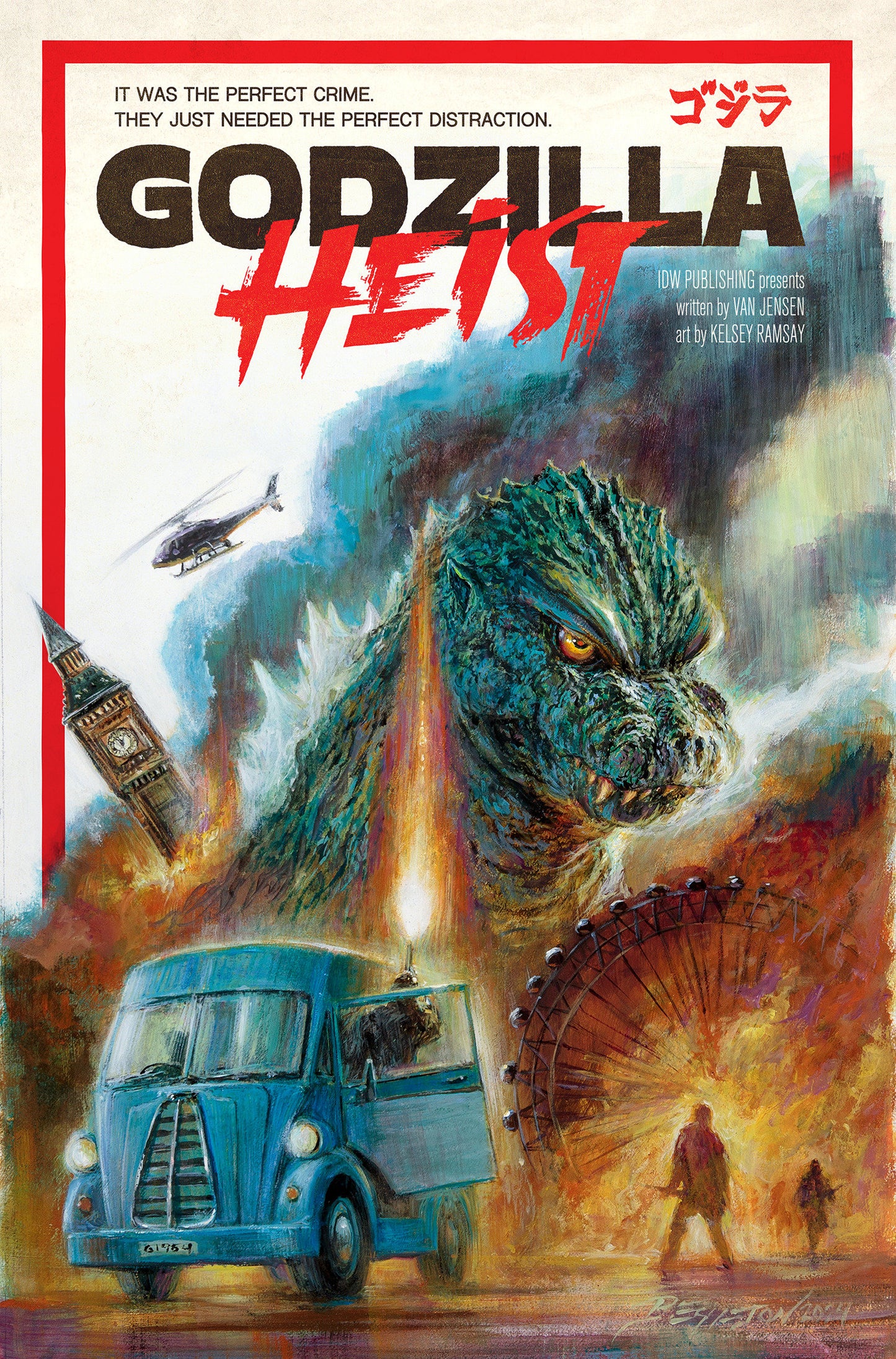 GODZILLA: HEIST TP (Backorder, Allow 4-5 Weeks)