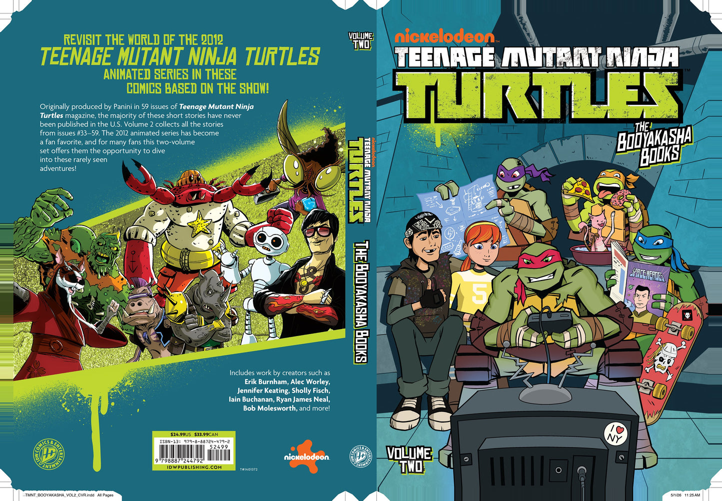 TEENAGE MUTANT NINJA TURTLES: THE BOOYAKASHA BOOKS, VOL. 2 TP