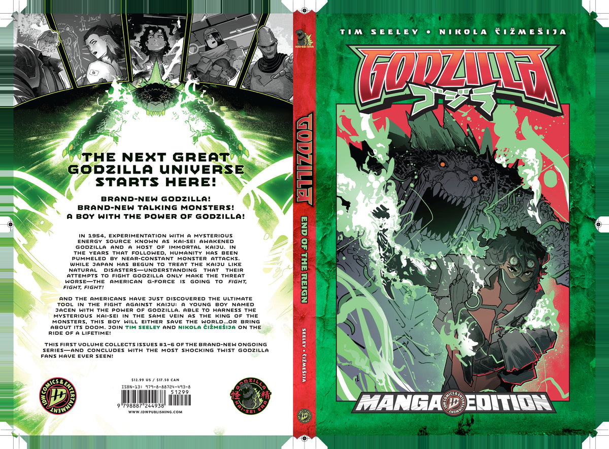 GODZILLA [KAI-SEI ERA]: END OF THE REIGN--MANGA STYLE EDITION TP