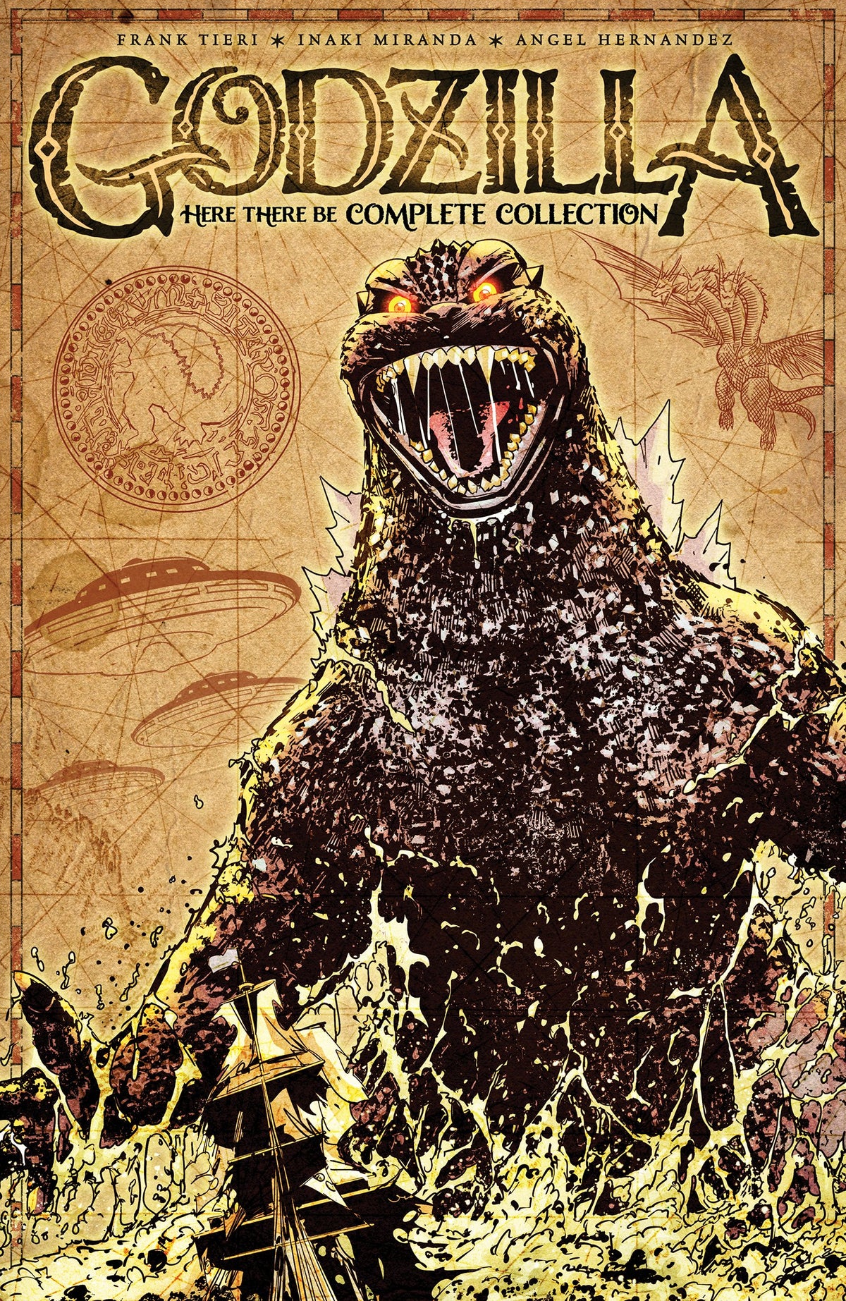 GODZILLA: HERE THERE BE COMPLETE COLLECTION TP