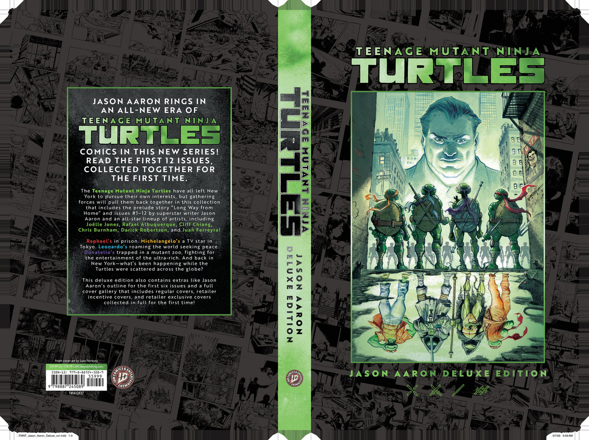 TEENAGE MUTANT NINJA TURTLES BY JASON AARON DELUXE EDITION HC