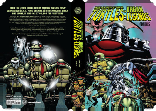 TEENAGE MUTANT NINJA TURTLES: URBAN LEGENDS OMNIBUS HC