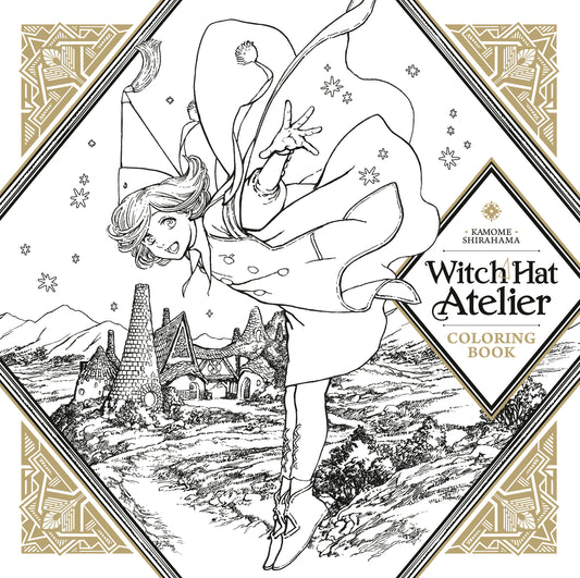 WITCH HAT ATELIER COLORING BOOK TP (Backorder, Allow 4-5 Weeks)