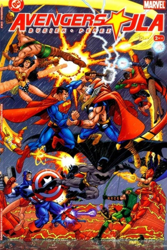AVENGERS JLA #2 (OF 4) FACSIMILE EDITION CVR A GEORGE PEREZ (01 Jul Release)