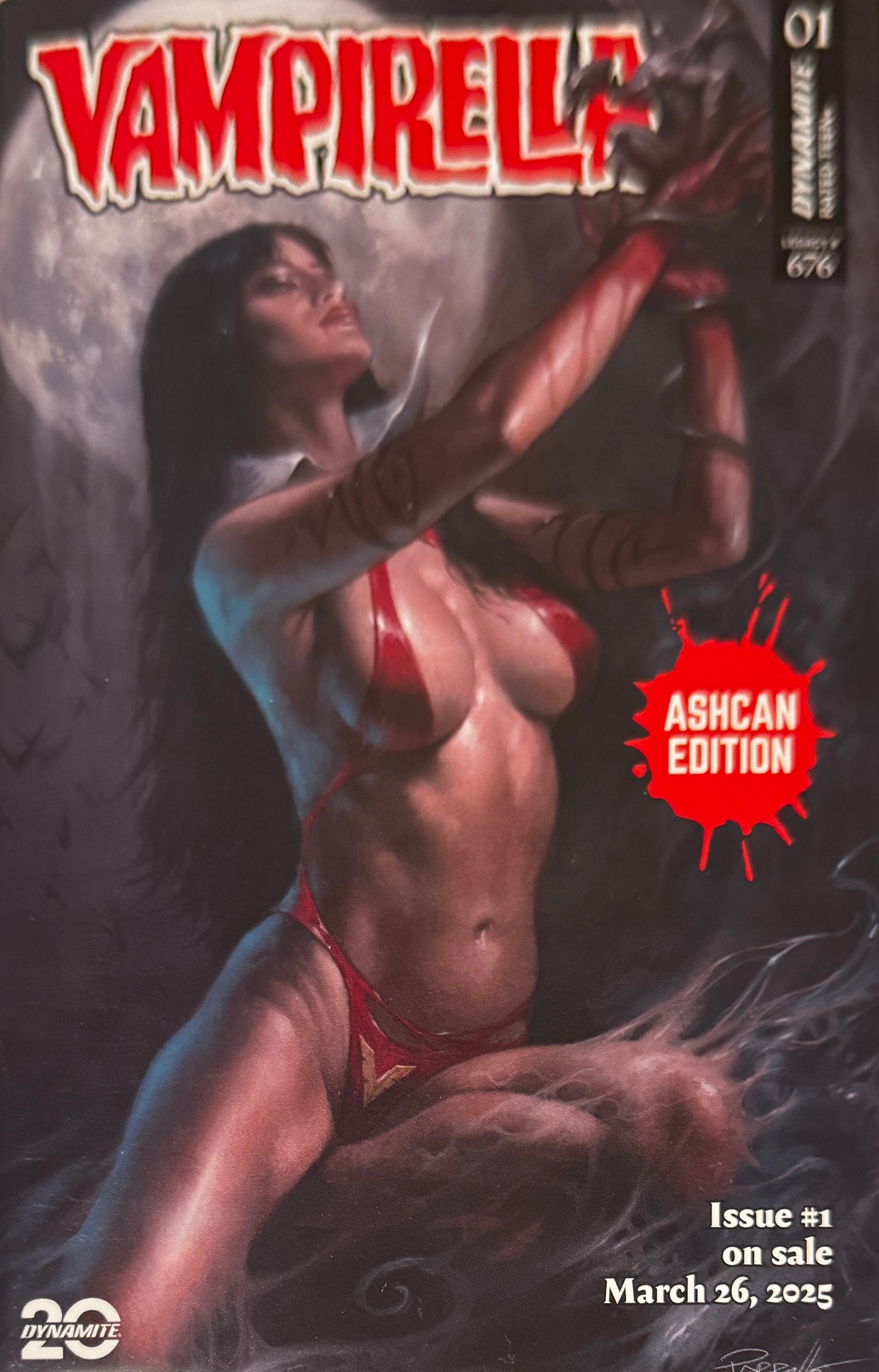 VAMPIRELLA (2025) #1 PROMO ASHCAN