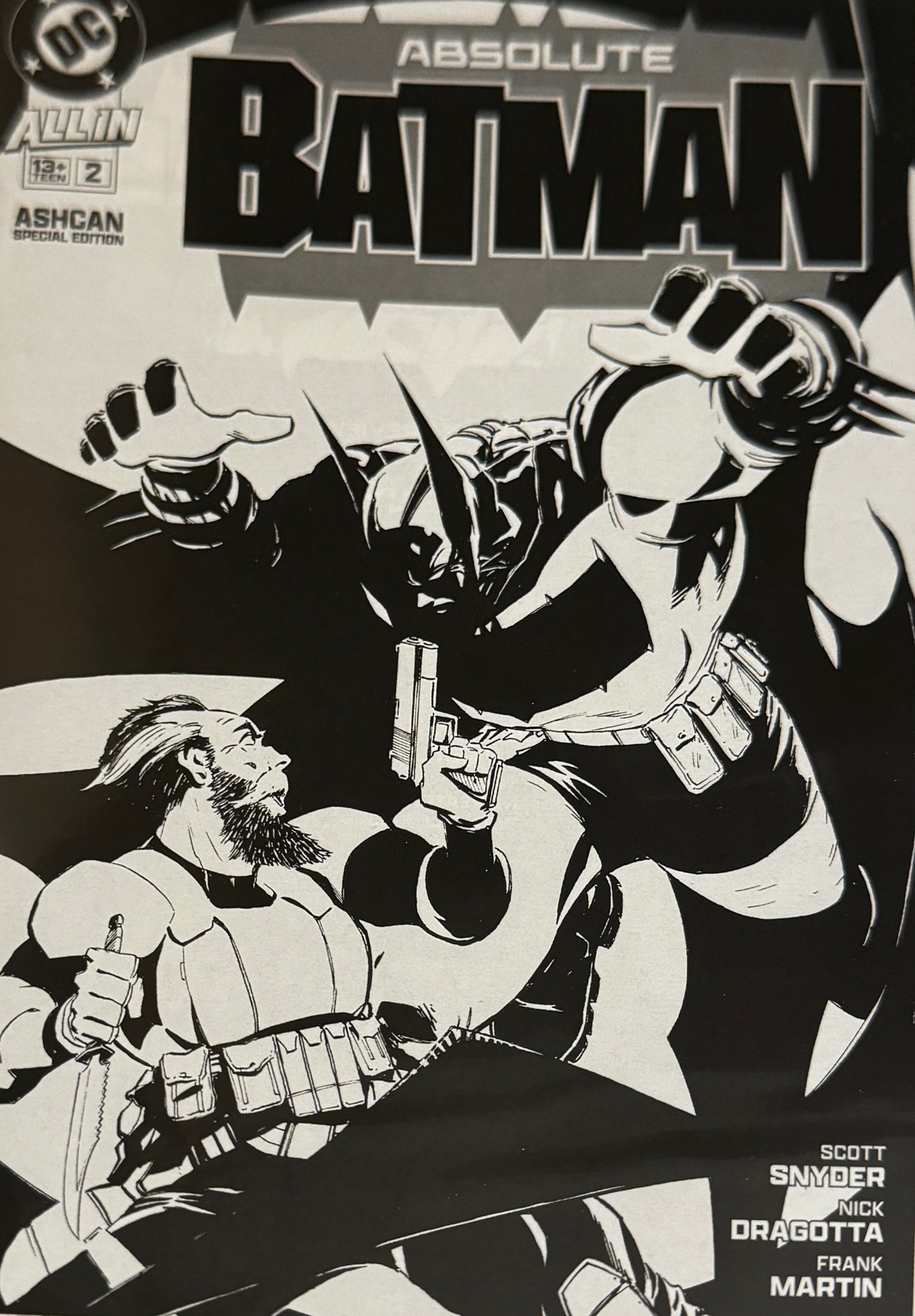 ABSOLUTE BATMAN #2 NYCC ASHCAN SPECIAL EDITION AU - Comicbookeroo