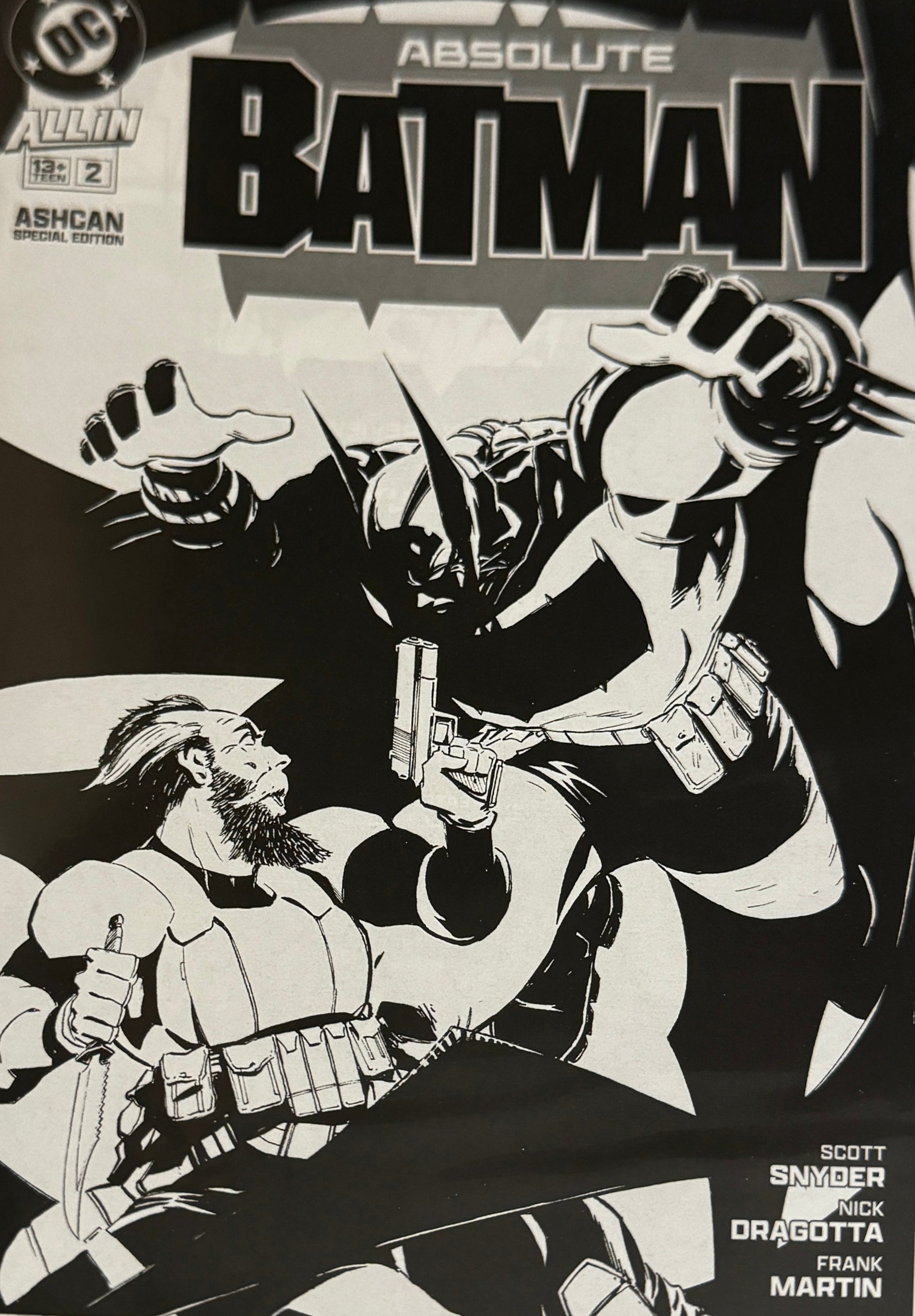 ABSOLUTE BATMAN #2 NYCC ASHCAN SPECIAL EDITION AU - Comicbookeroo