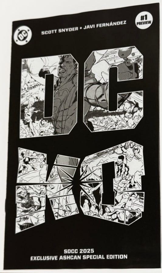 DC K.O. #1 (OF 4) SDCC EXCLUSIVE 2025 ASHCAN