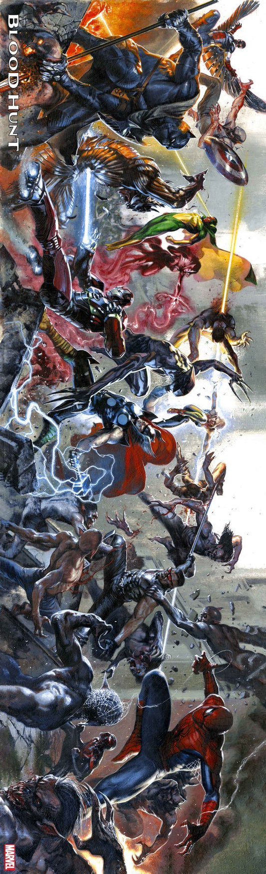 BLOOD HUNT #1-#5 INCV 1:10 DELLOTTO CONNECTING TRADE DRESS VAR Bundle