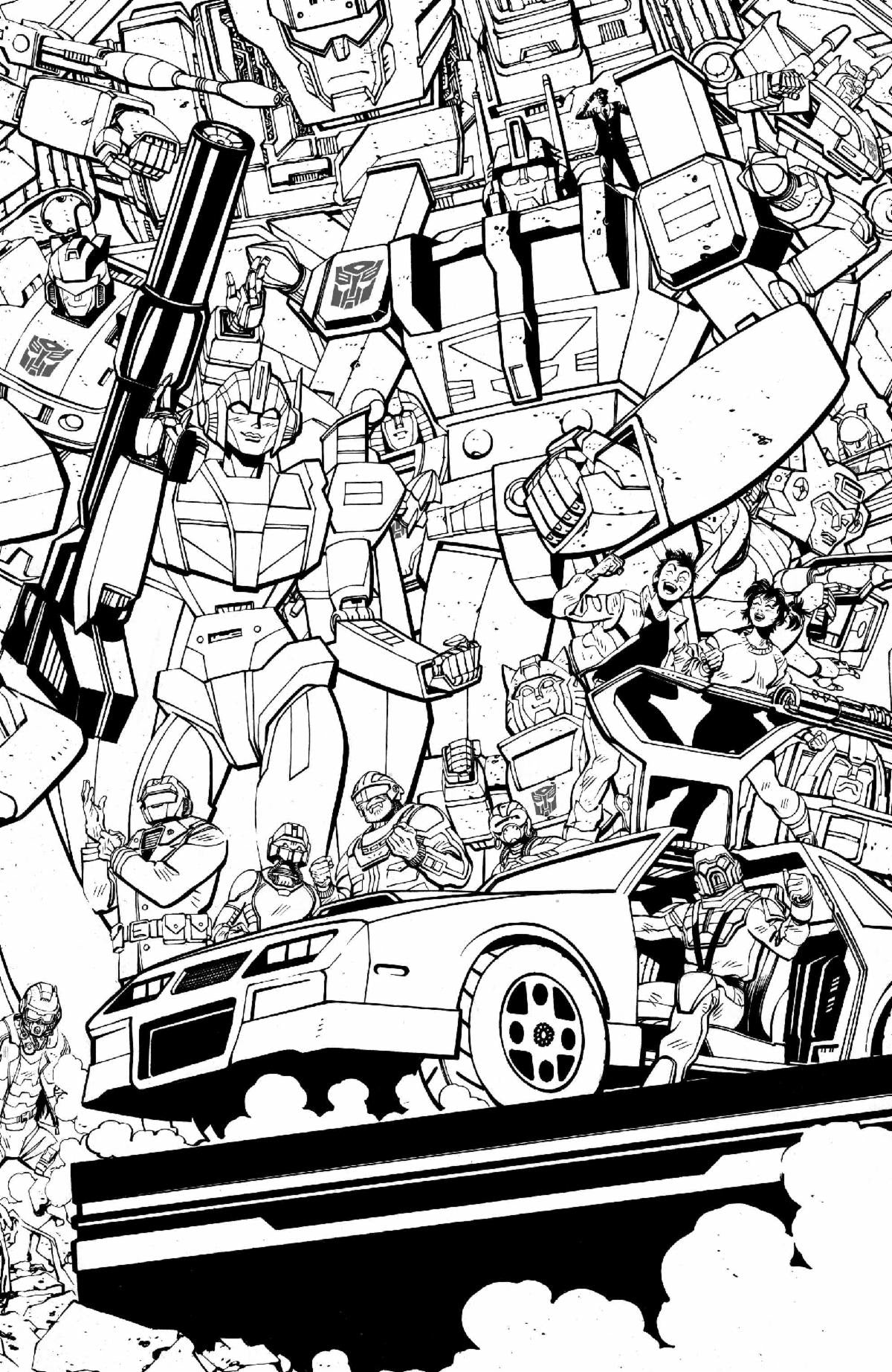 MASK #1 CVR F TOM REILLY ENERGON UNIVERSE THIRD ANNIVERSARY B&W CONNECTING VAR (03 Jun Release)